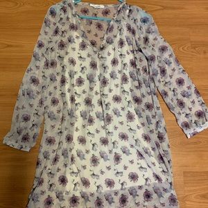 Floral Chiffon Dress